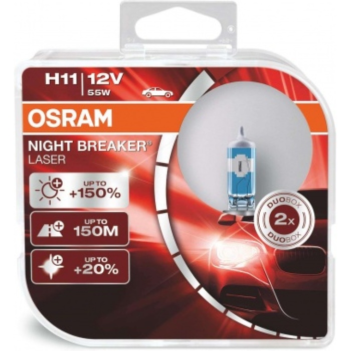 HALOGEN AMPUL H11 12V 55W FAR VE SIS IKILI - OSRAM 64211NL