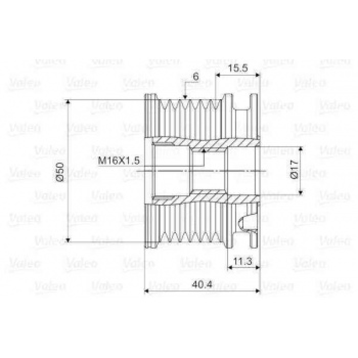 ALTERNATOR RULMANI MERCEDES C SERISI W202 - VALEO 588020