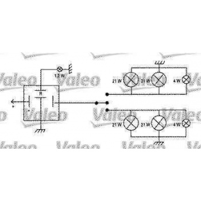 SINYAL FLAŞÖRÜ KNG-CLIO 12V 21W - VALEO 641426