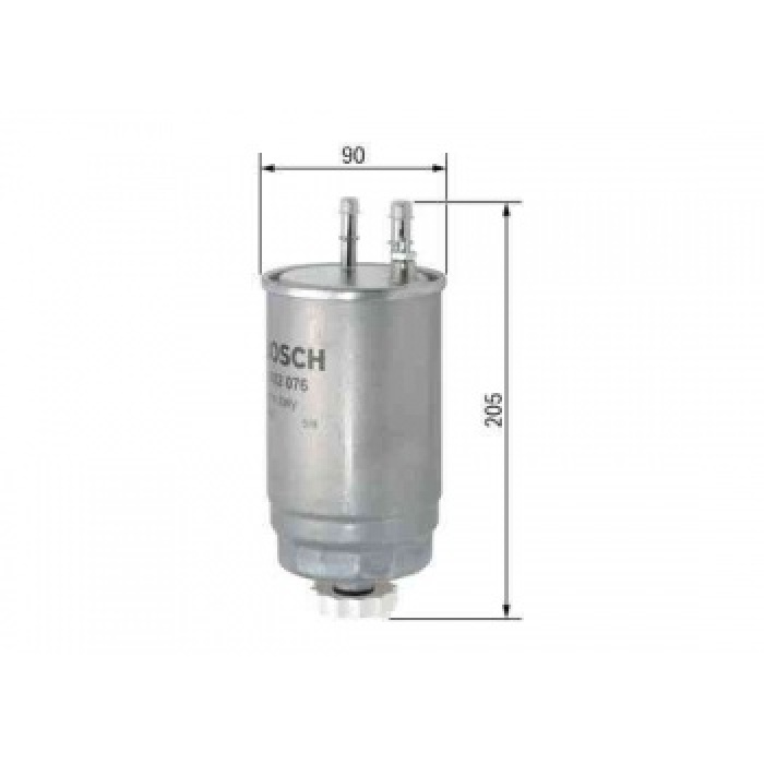 MAZOT FILTRESI NEMO BIPPER 1.3HDI FIORINO 1.3JTD ALFA 159 MITO BRAVO II CROMA DOBLO FIORINO IDEA LINEA PUNTO STILO DUCATO DELTA III 1.3JTD - 1.9JTD - BOSCH F026402076
