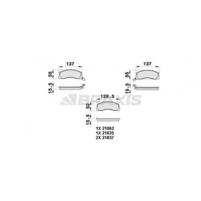 ON FREN BALATASI TOY LITEACE PREVIA TARAGO - BRAXIS AB0444