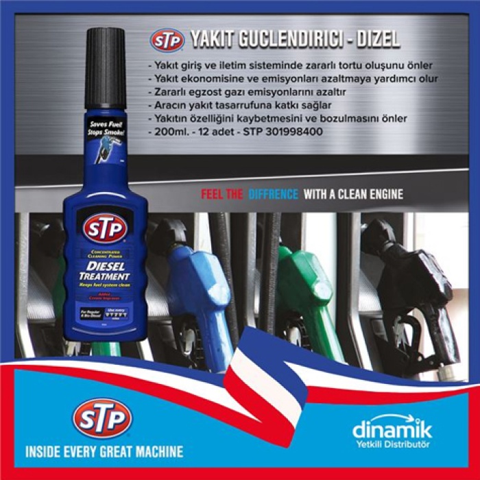 STP® DIESEL TREATMENT. DIZEL YAKIT KATKISI 200ML. - STP 301998400