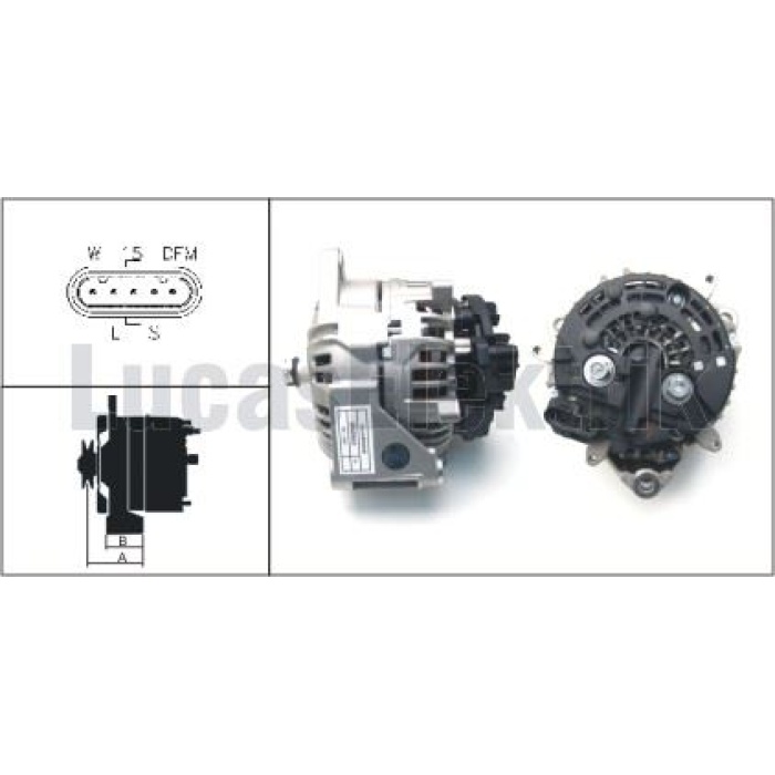 ALTERNATOR 28 V 100 A GULERYUZ COBRA MERCEDES BENZ ACTROS 1840.2036.2041.2032.1831.1832.1835.1836 - LUCAS LEA0653