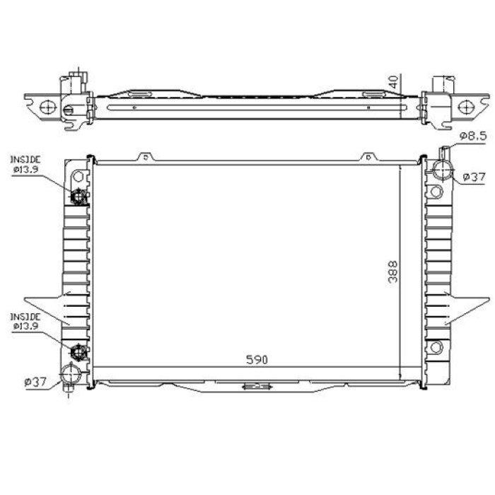 MOTOR RADYATORU - ORIS BVO025032