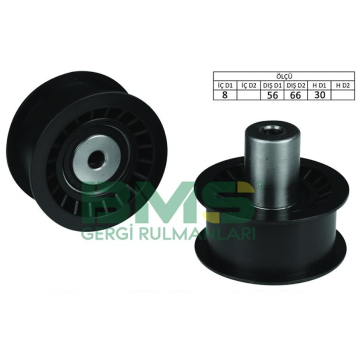 ALTERNATOR GERGI RULMANI 8x56x - 66x30 PLASTIK PLASTIC SEAT CORDOBA IBIZA VOLKSWAGEN POLO - BMS 341