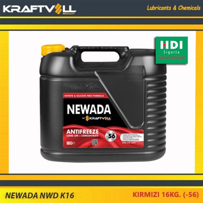 ANTIFRIZ LONG LIFE OAT ORGANIK -56 KIRMIZI 180KG. HDI Sigorta Güvencesiyle - NEWADA NWD K200