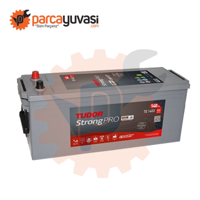 AKU 12V 140 AH 800A D04 513×189×223 STRONG PRO-EFB HVR TECHNOLOGY - TUDOR TE1403