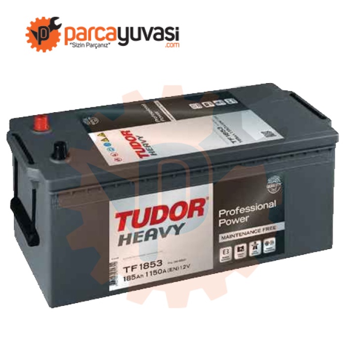 AKU 12V 185 AH 1150A D05 1150A 513×223×223 POWER PRO TAM KAPALI BAKIMSIZ - TUDOR TF1853