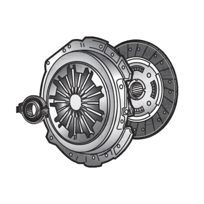 DEBRIYAJ SETI +RULMAN BMW M54 E46 00-06 E60 01-05 E83 04-06 - VALEO 828515