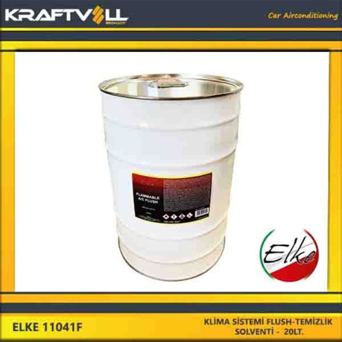 KLIMA SISTEMI FLUSH-TEMIZLIK SOLVENTI -  20LT. - ELKE 11041F