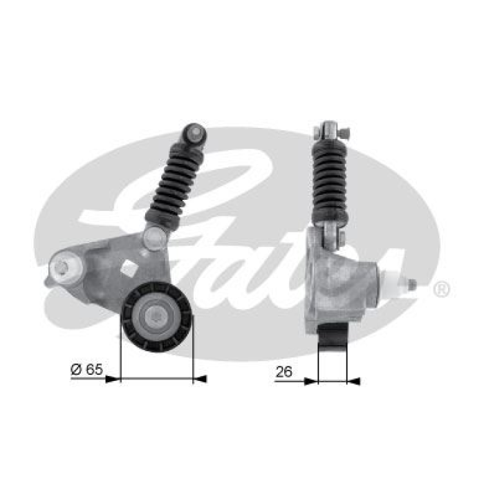 ALTERNATOR GERGI RULMANI TRANSIT 2.0TDCI-2.0DI 00-06-MONDEO III 2.0TDCI-2.2TDCI-2.0 16V TDCI 00- - GATES T38354