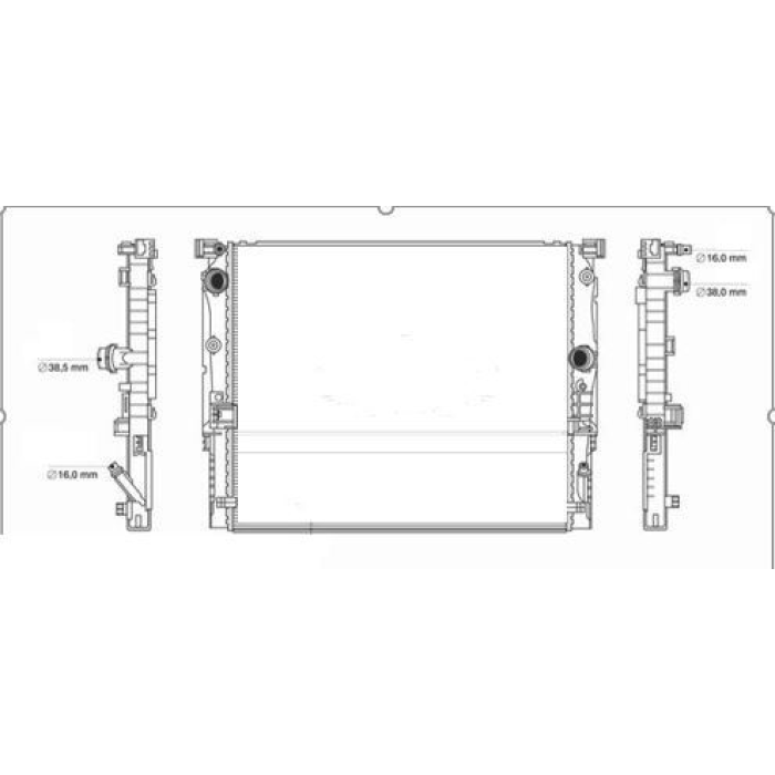 MOTOR RADYATORU - ORIS BBM913026