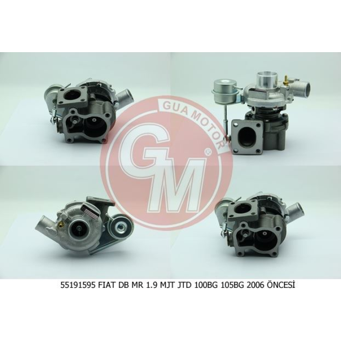 TURBO SARJ DOBLO 1.9JTD 100HP EM - GUA 40614