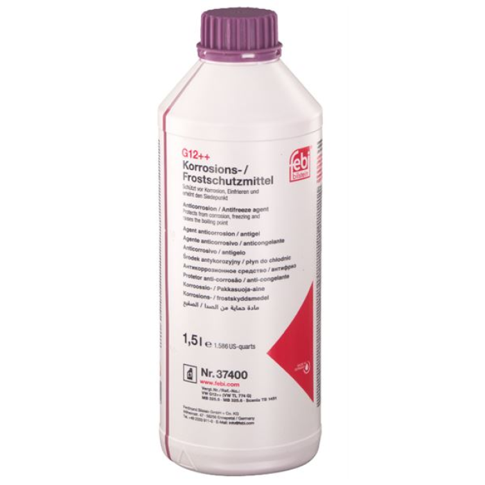 ANTIFRIZ G12++ EFLATUN RENGI 1.5 LT - FEBI 37400