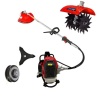 Garden Pro 520D Benzin Motorlu Tırpan + Baseh Çapalama Aparatı 2+2