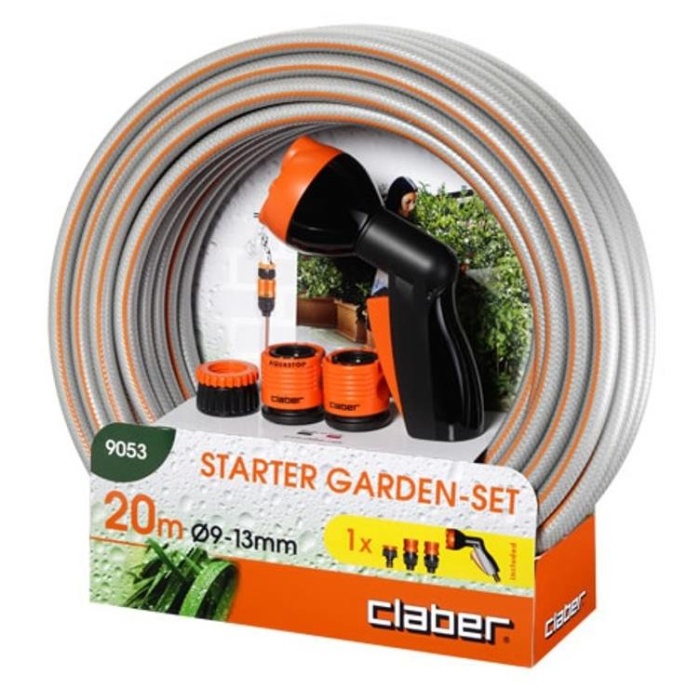 Claber 9053 Starter Garden Set Başlangıç Sulama Seti 20 mt