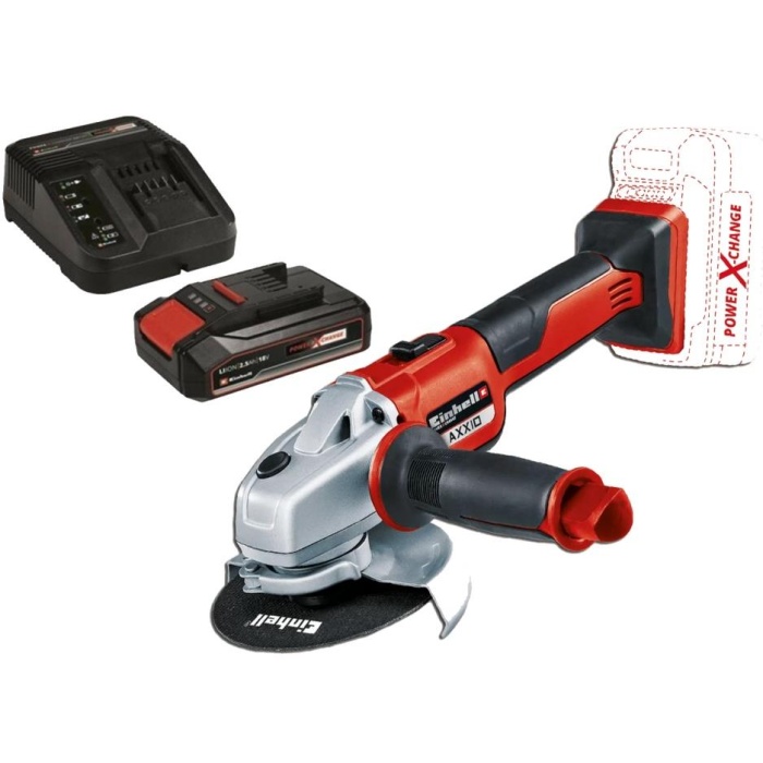 Einhell Axxio 18/125 Şarjlı Kömürsüz Avuç Taşlama 2.5Ah 18V