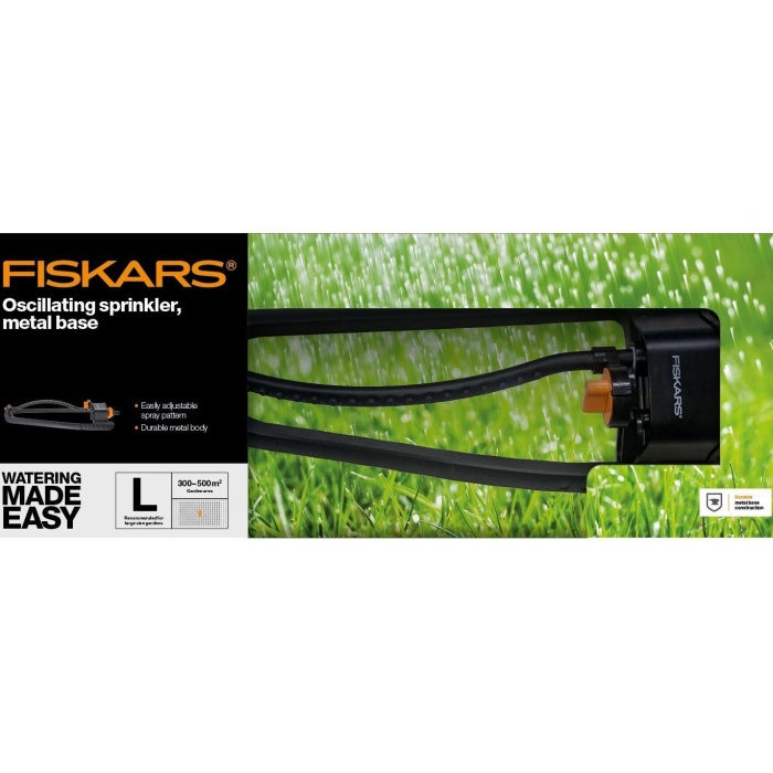 Fiskars 1023660 Salınımlı Fıskiye - Metal ayaklı