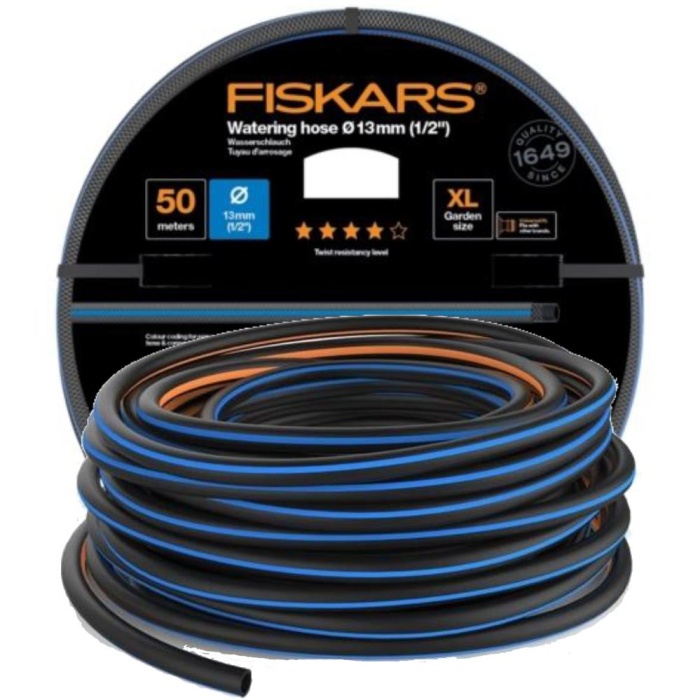 Fiskars 1027106 Sulama Hortumu 13 mm (1/2) 50 mt Q4