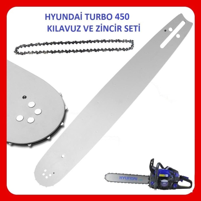 Hyundai Turbo 450 Klavuz - Zincir Seti
