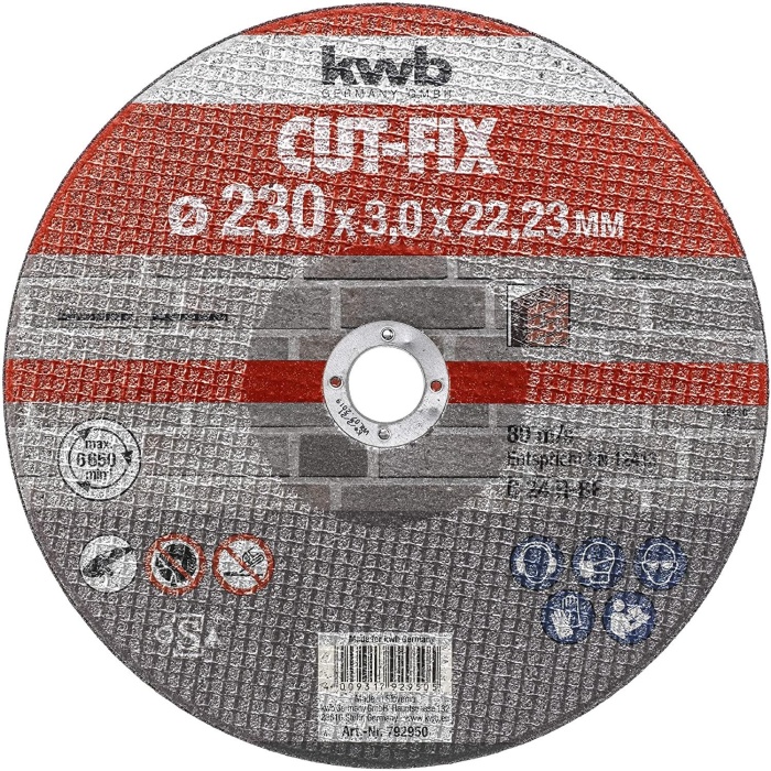 KWB 792950 Flex Taşı Mermer Kesici Disk 230 X 3 X 22 mm