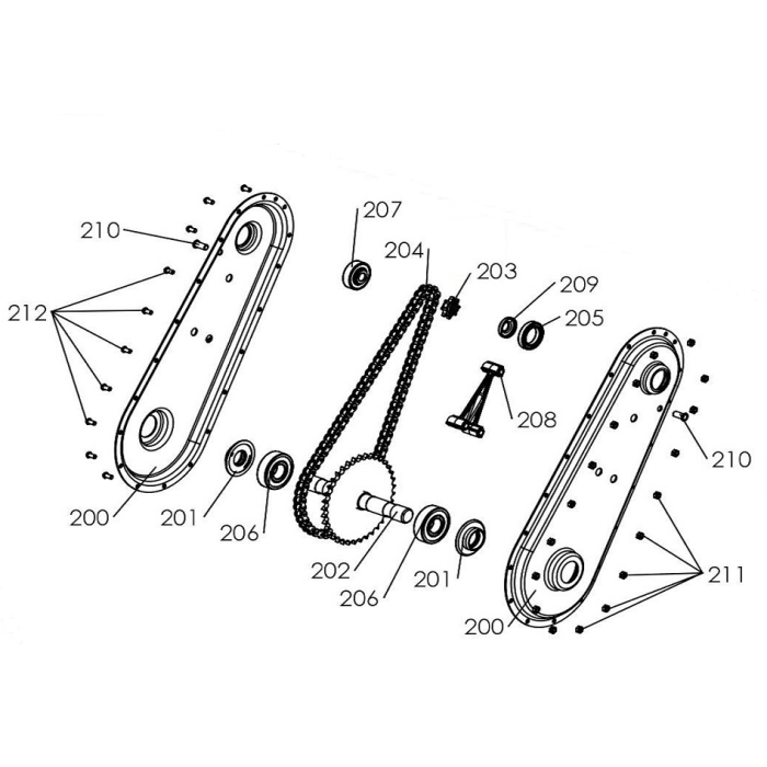 Pubert Vario Şanzıman Küçük Dişli No - 203