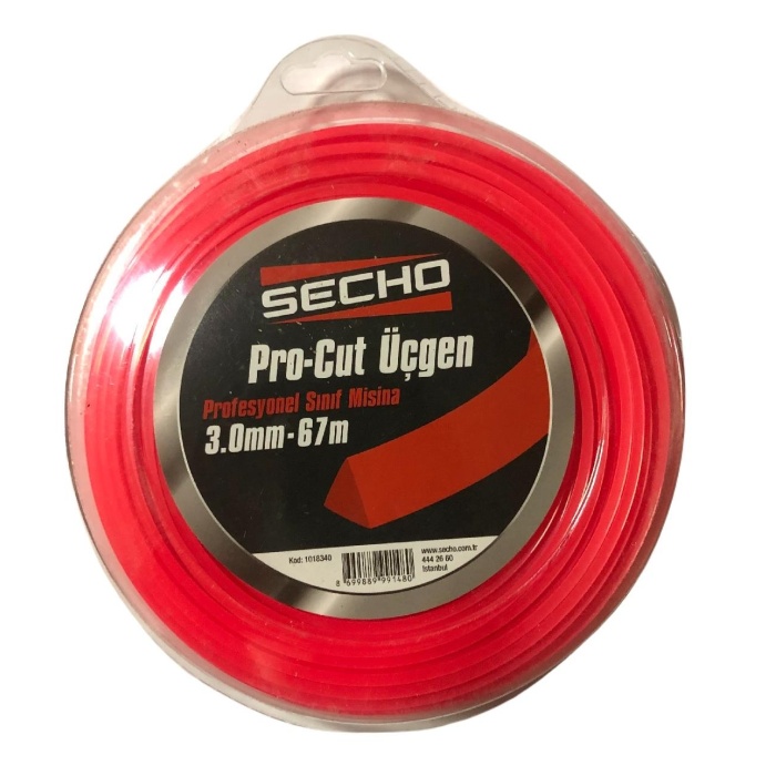 Secho Pro-Cut Üçgen Tırpan Misinası 3 mm 67 mt