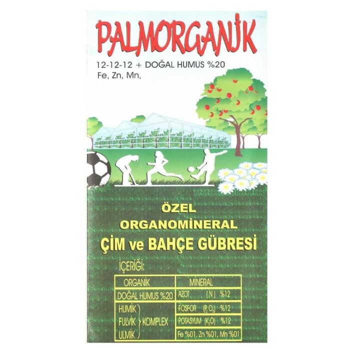 Palmorganik Çim Ve Bahçe Gübresi 25 Kg