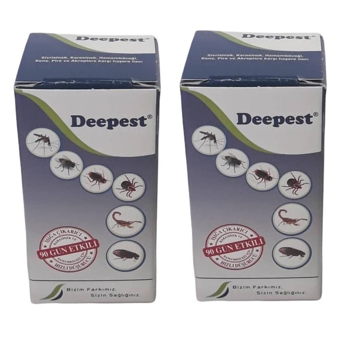 Deepest Kalıcı Etkili Haşere İlacı 25 ml 2 Adet