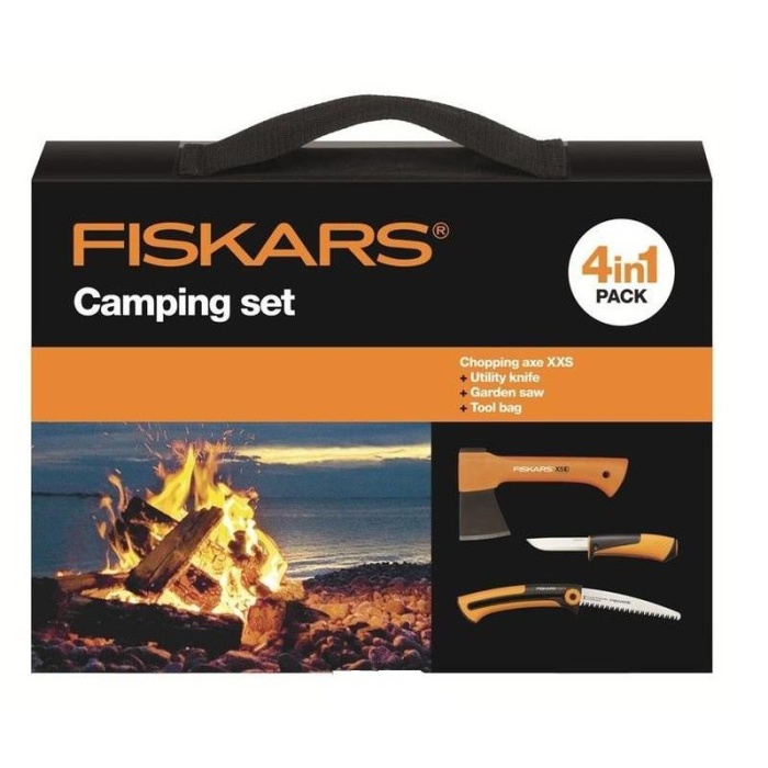 Fiskars 1025439 SET X5 Balta-SW73 Testere ve Kamp Bıçağı