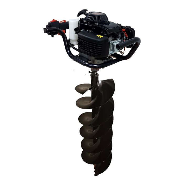 Tomking EA144P Çift Helezonlu 4 Zamanlı Toprak Burgu Makinası 300 mm 4 Hp