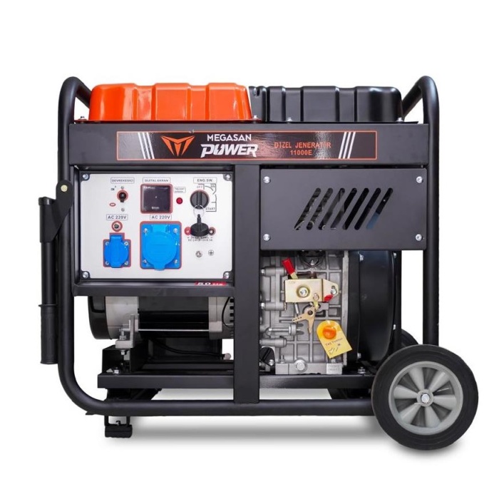 Megasan Power MPJ-8500E Marşlı Benzinli Monofaze Jeneratör