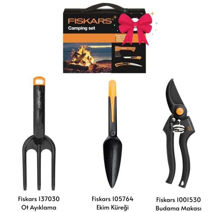 Fiskars Garden Set-02 1001530-1057641-137030 Bahçe Bakım Seti