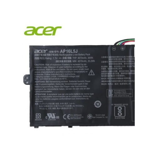 Acer AP16L5J, 7.7V 36Wh 4670mAh Swift 5 Orjinal Batarya pil