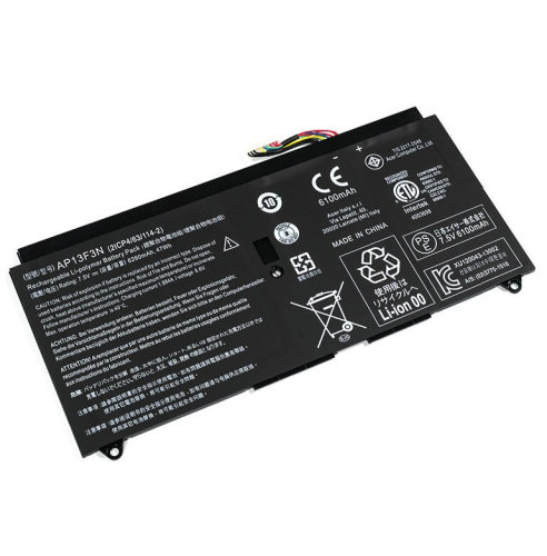 Acer AP13F3N, 2ICP4/63/114-2, 7.5V 6280mAh/47Wh Aspire S7 Orjinal Batarya pil