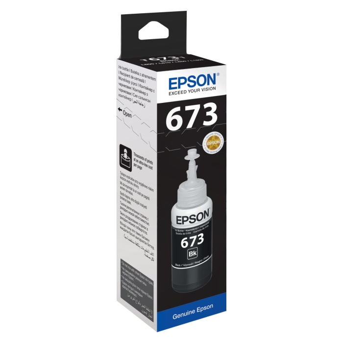 Epson T6731 Siyah Mürekkep Kartuş 70ml L800/L805/L810/L850/L1800