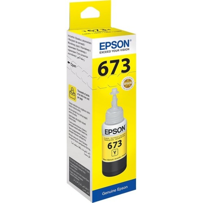 Epson T6734-L1800 Sarı Mürekkep 70Ml