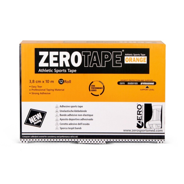 Zerotape Turuncu 3,8cm x 10m SporcuTespit Bandı