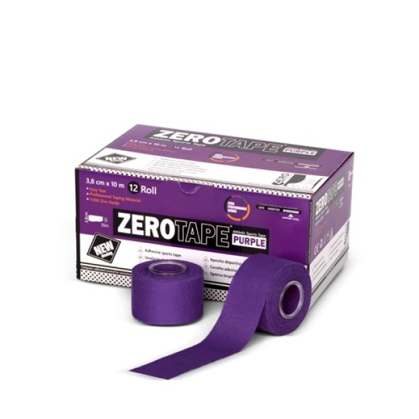 Zerotape Mor 3,8cm x 10m SporcuTespit Bandı