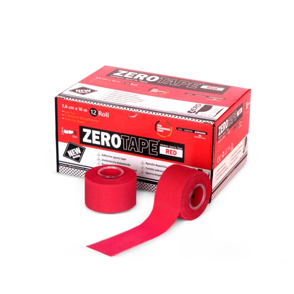 Zerotape  Kırmızı 3,8cm x 10m SporcuTespit Bandı