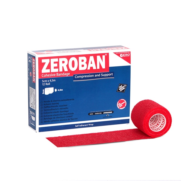 Zeroban 5cm X 4,5M Red