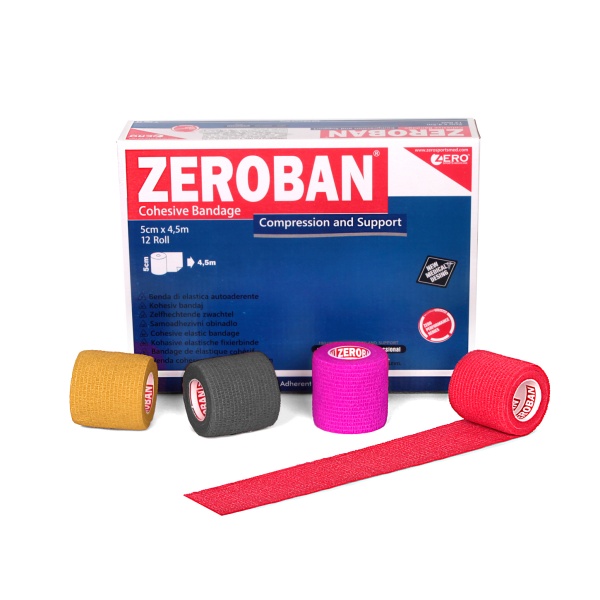 Zeroban 5cm X 4,5M Red