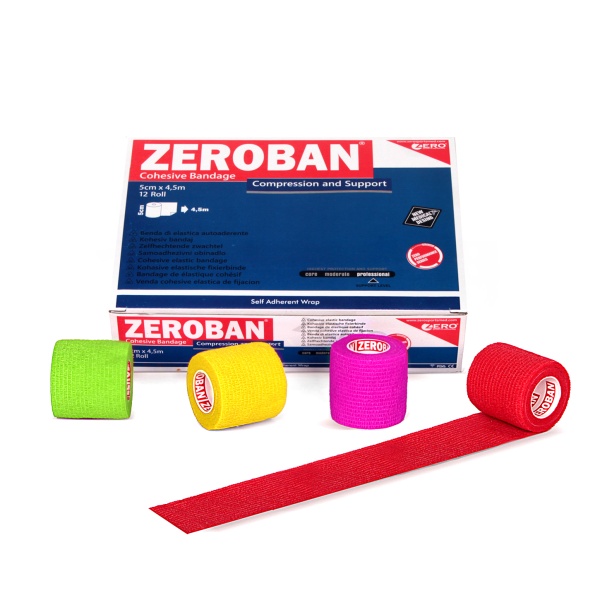 Zeroban 5cm X 4,5M Red