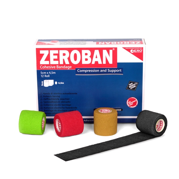 Zeroban 5cm x 4,5m Black