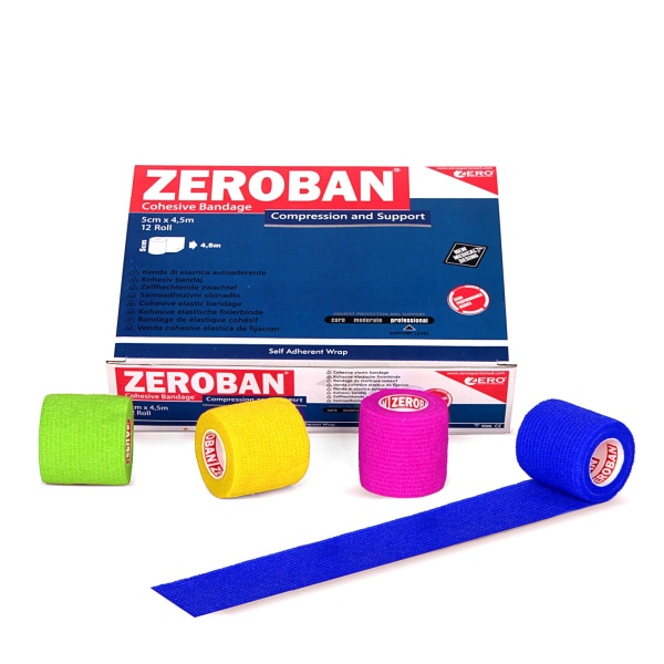 Zeroban 5cm x 4,5m Blue