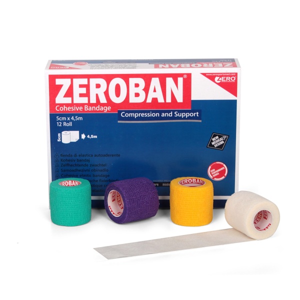 Zeroban 5cm x 4,5m White