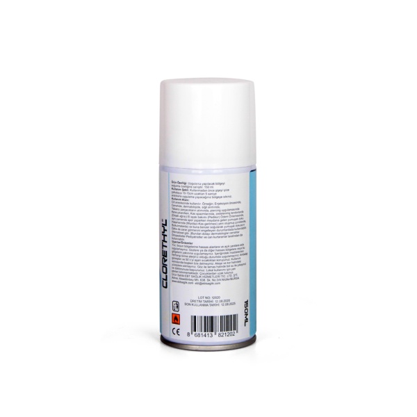 Clorethyl Soğutucu Sprey 150ml