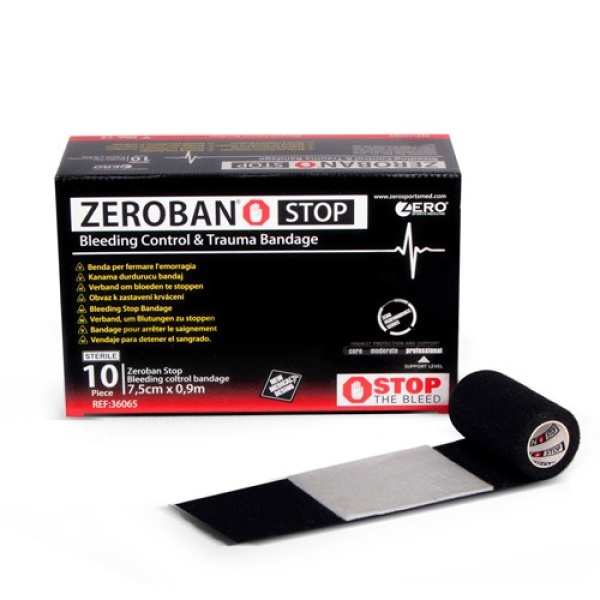 Zeroban Stop/ Kanama Dur. Bandaj. 7,5cm x 0,9m