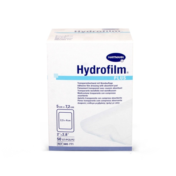 Hydrofilm Plus 5X7,2 Cm Su Geçirmez Pedli Film Örtü 50Li Kutu