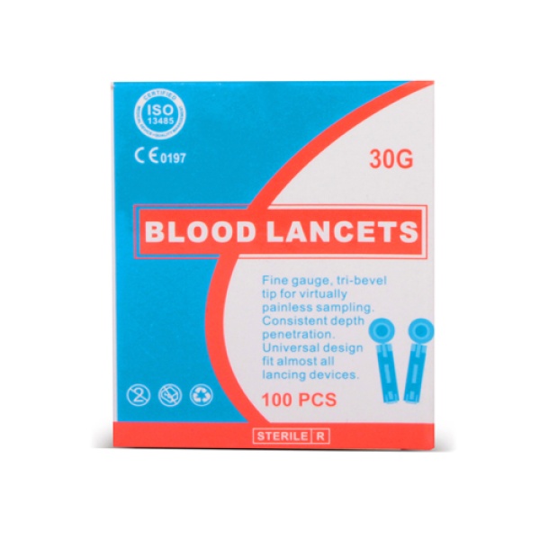 Blood Lancets 30G Kutu İçi 100 Adet